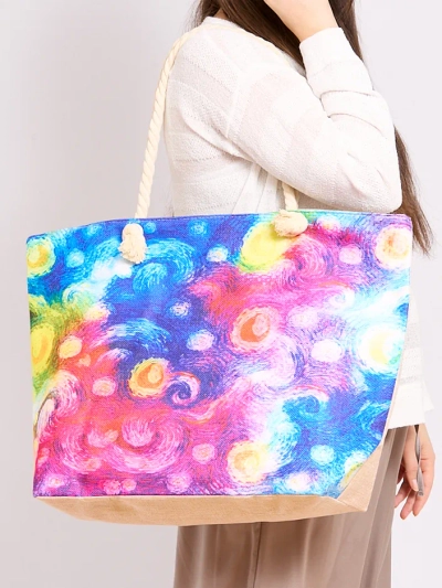 Royalfashion Veľká tkaninová taška s potlačou