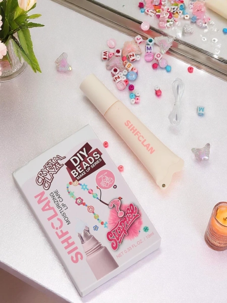 Lesk na pery s náramkom Gloss & Charm Candy Lane