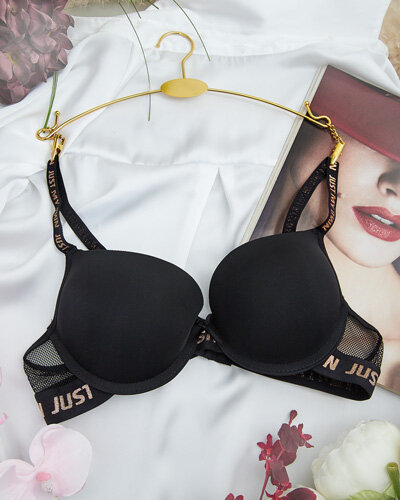 Royalfashion Dámska podprsenka zdobená nápismi