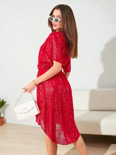 Royalfashion Ženské šaty s flitrami