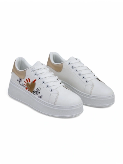 Royalfashion dámske platformové tenisky s potlačou Alcape