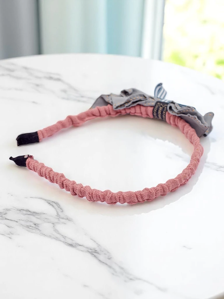 Royalfashion Detská čelenka s mašľou Sweet Bow