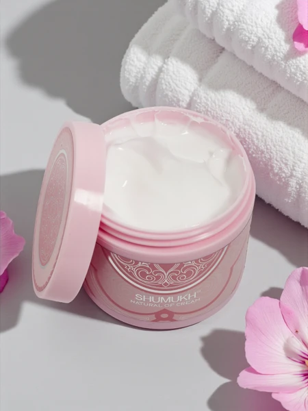 Krema za obraz in vrat z učinkom posvetlitve in vlaženja Light Pink