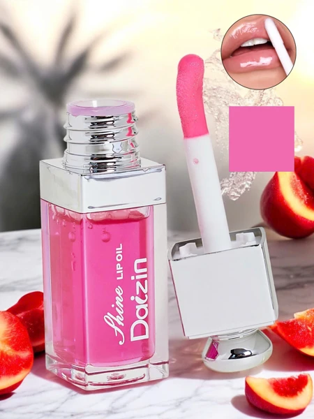 Lesk na pery farba Tmavoružová