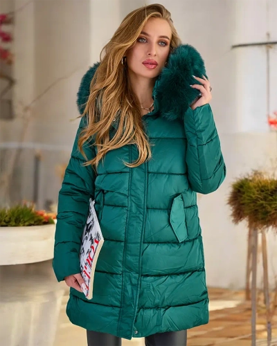 Royalfashion Dámska prešívaná zimná bunda