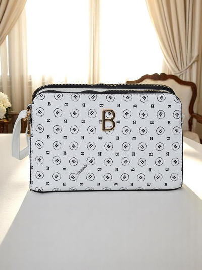 Royalfashion Malá kabelka z eko kože s potlačou Viva Linea