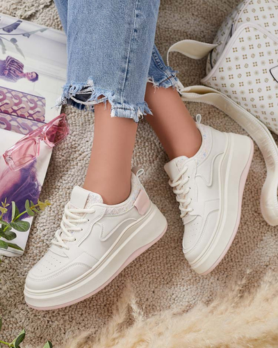 Royalfashion Športové dámske tenisky na platforme Lincidi