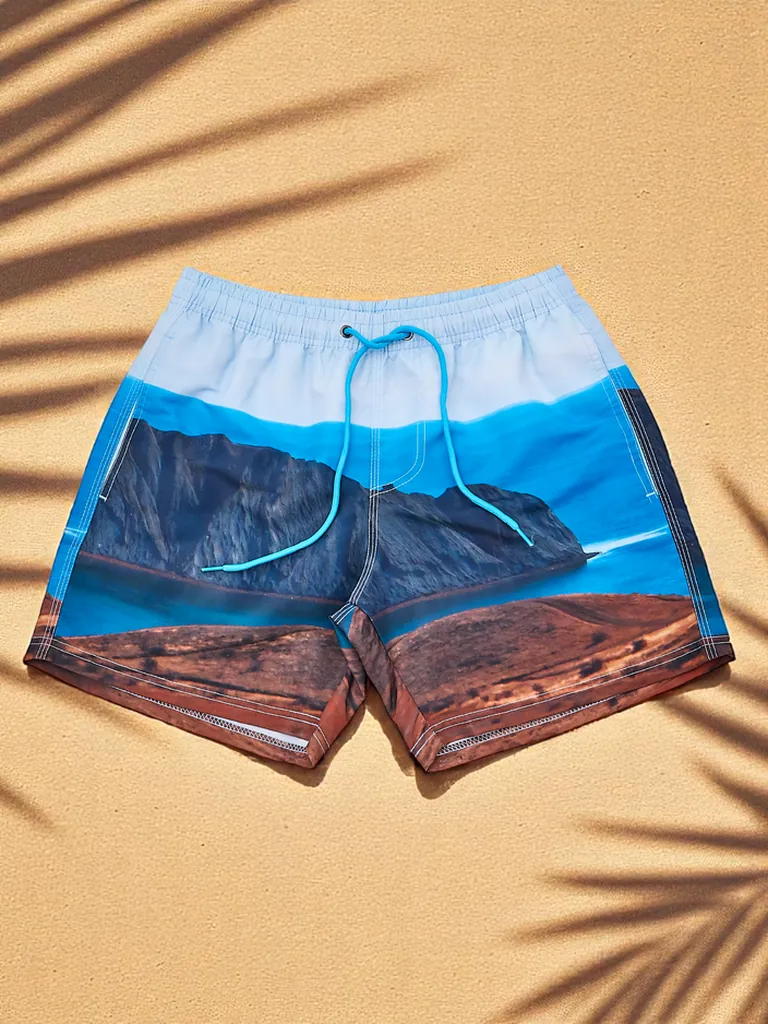 Royalfashion Športne moške kratke hlače z zaščitno mrežico