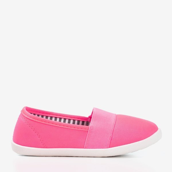 Dětské neonové růžové dětské tenisky Sweety - Obuv 1