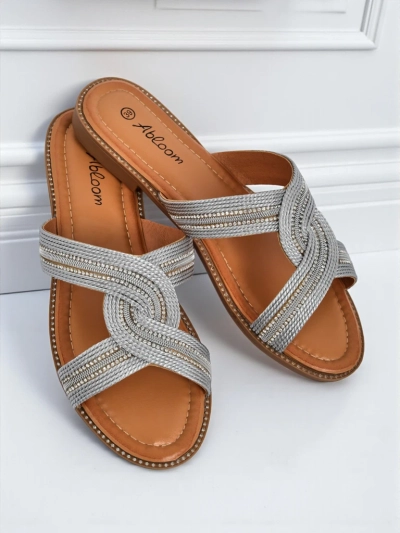 Royalfashion Ženski pleteni natikači Woven Breeze
