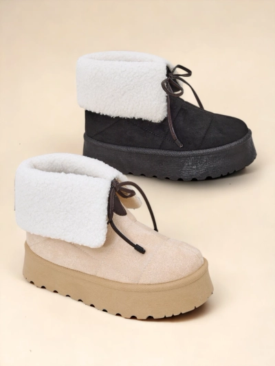 Dámske šnurovacie snehule Royalfashion Wdeno