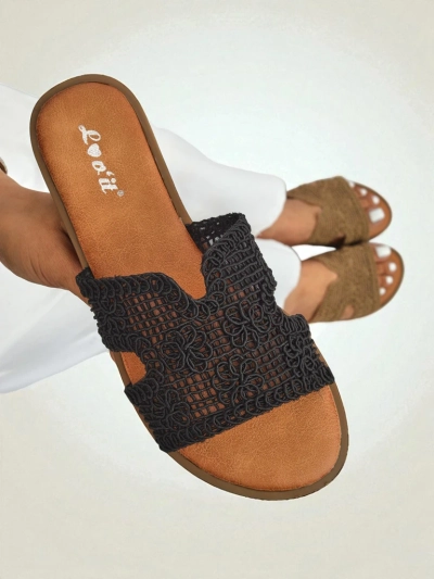 Rpyalfashion Dámske sandále s ozdobným remienkom Braida