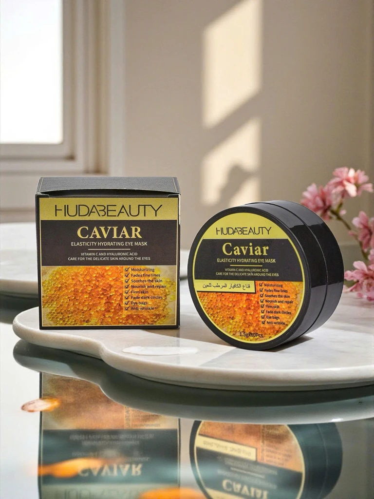 Aurelia Caviar Eye Mask Hydro Vitale – vlažilni obliži za pod oči HudaBeauty