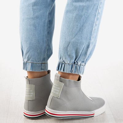 Dámská šedá sportovní obuv - Obuv 1