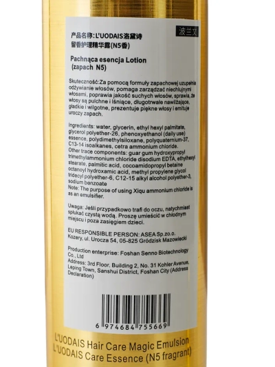 LUODAIS Parfémovaný kondicionér na vlasy vo forme spreja na uhladenie vlasov 200 ml