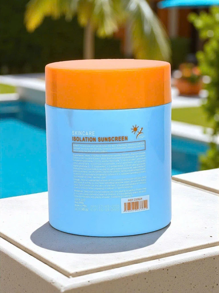 Močno vlažilna sončna krema z aloe vero 50 SPF