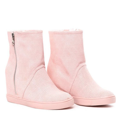 Růžové podpatky Genesis - Boty 1