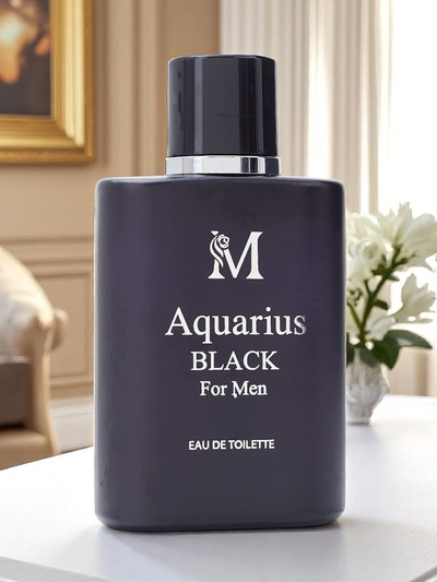 Inšpirovaná Eau de Parfum pre mužov AQUARIUS BLACK