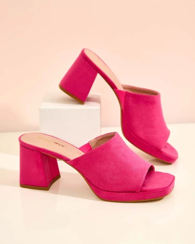 Royalfashion Dámske žabky na podpätku Opetikas