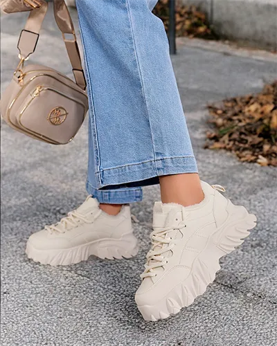 Royalfashion Dámske zateplené tenisky Wonfi