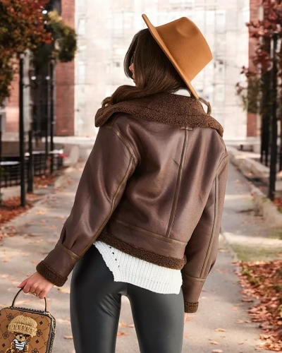 Royalfashion Ženská kožená bunda