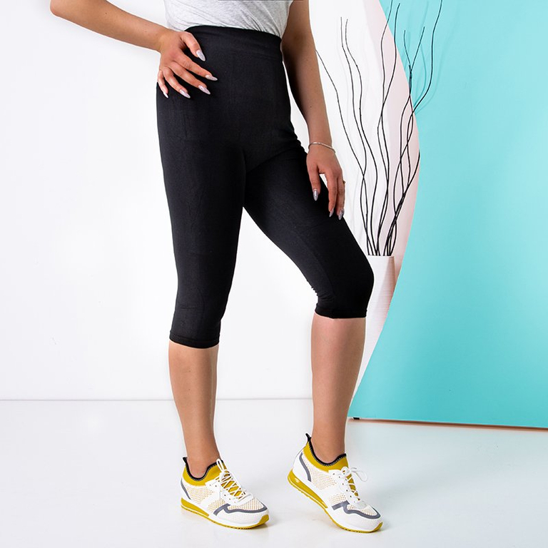 Dámske čierne cyklistické legíny - Oblečenie