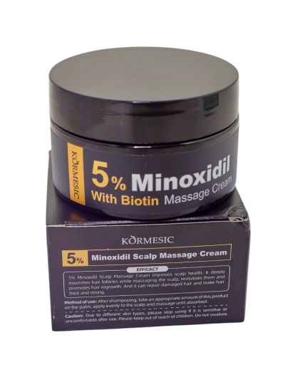 Kormesic masážny krém na vlasovú pokožku s biotínom – stimuluje rast vlasov