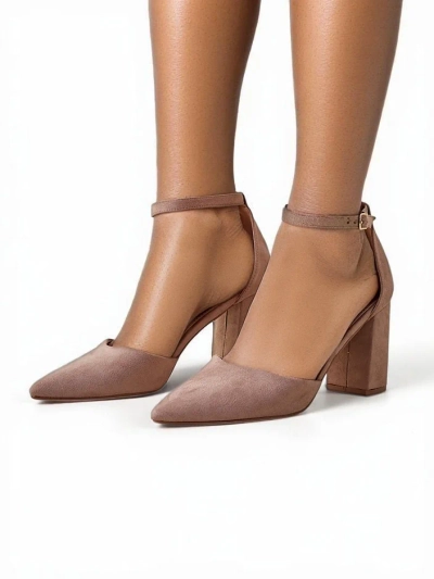 Royalfashion Dámske pumps z ecovlneného materiálu Caldeno