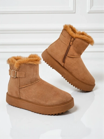 Royalfashion Kratki ženski škornji a'la za sneg Aurelia Classico