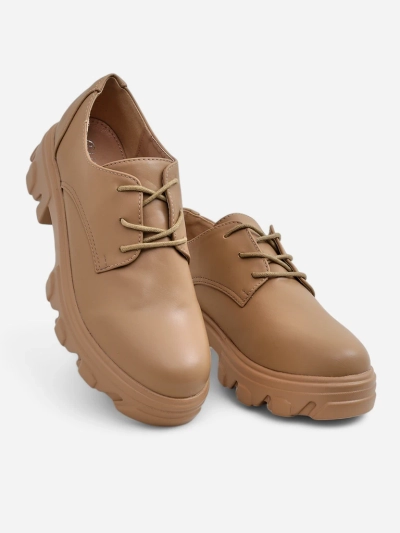 Royalfashion Dámske šnurovacie topánky s hrubšou podrážkou Gofey