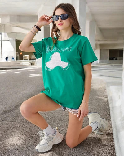 Royalfashion Dámska bavlnená blúzka s potlačou