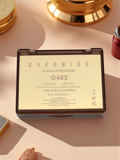 Guerniss Paleta 4 trblietavých očných tieňov Chocolate Fudge