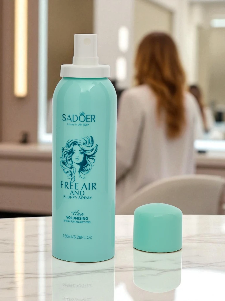 Lak na vlasy pre ľahkosť a objem