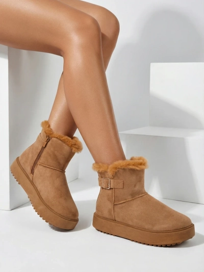 Royalfashion Kratki ženski škornji a'la za sneg Aurelia Classico