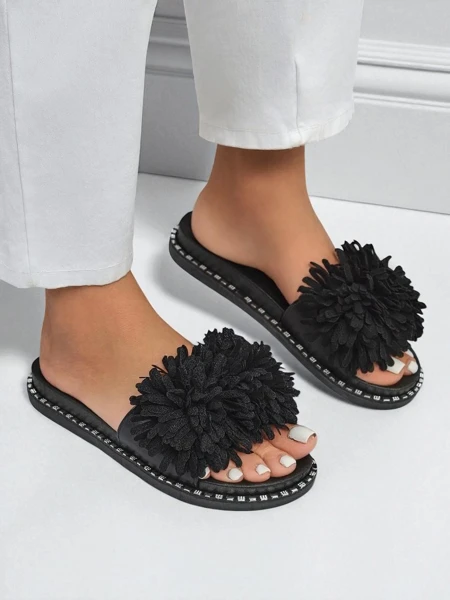 Royalfashion Ženski natikači s ploskim podplatom Flora Blide