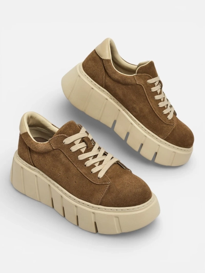 Športni ženski športni copati iz naravnega usnja Eller