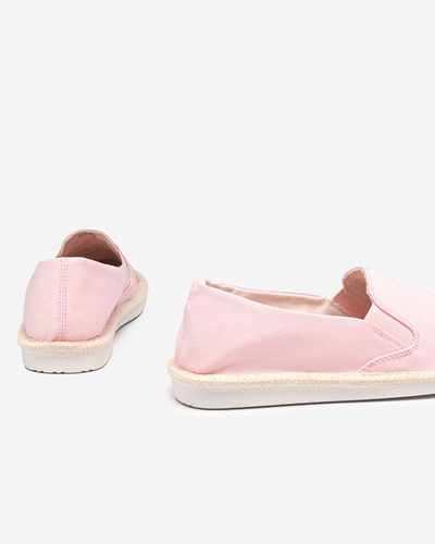 Svetloružové dámske espadrilky Joll- Footwear