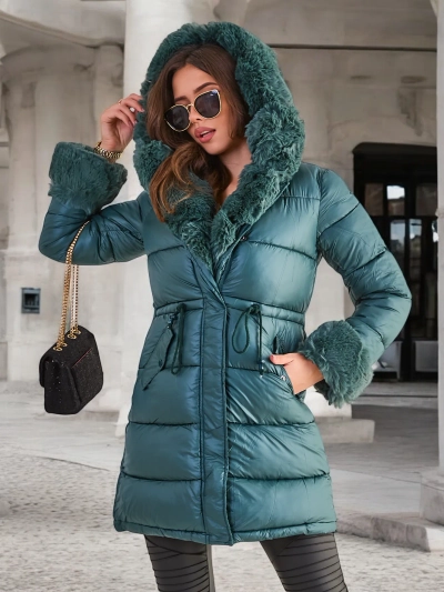 Royalfashion Dlhý ženský kabát