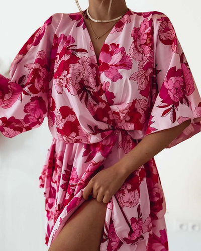 Royalfashion Dámske mini šaty s originálnym vzorom
