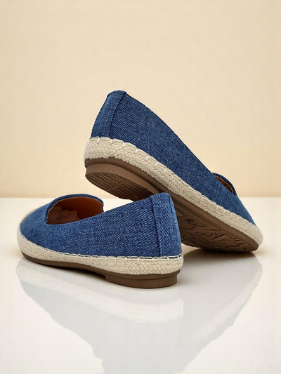 Royalfashion Dámske espadrilky z eko-semišu Bombei