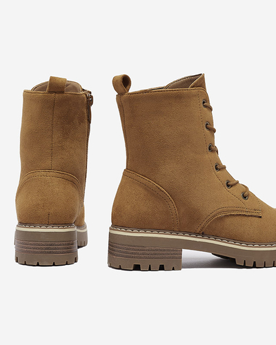 Hnedé dámske trapérky Priviea - Obuv