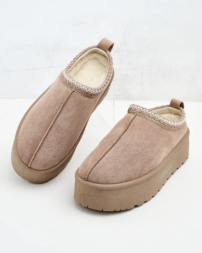 Royalfashion Dámske krátke čižmy Zommy a'la snow boots