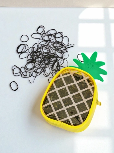 Royalfashion Večbarvne silikonske gumice Ananas