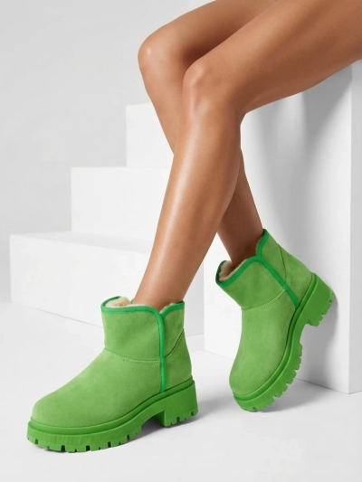 Royalfashion Krátke topánky a'la snehové topánky pre ženy Hozises