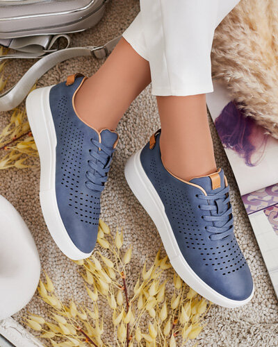 Royalfashion Dámske ažurové tenisky Deromias