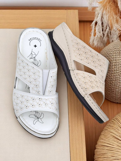 Royalfashion Ženski natikači z debelejšim podplatom Nova Step