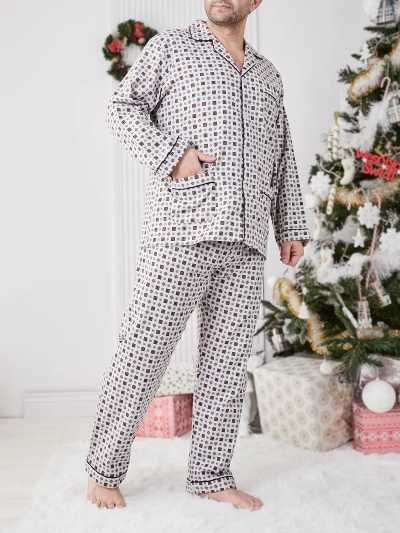 Royalfashion Pánske pyžamo s potlačou