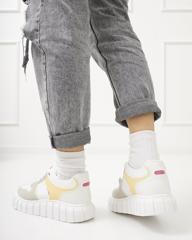 Béžovo-biela dámska športová obuv Nortelo - Obuv