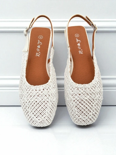Royalfashion Ženski sandali z odprto peto Breeze Woven