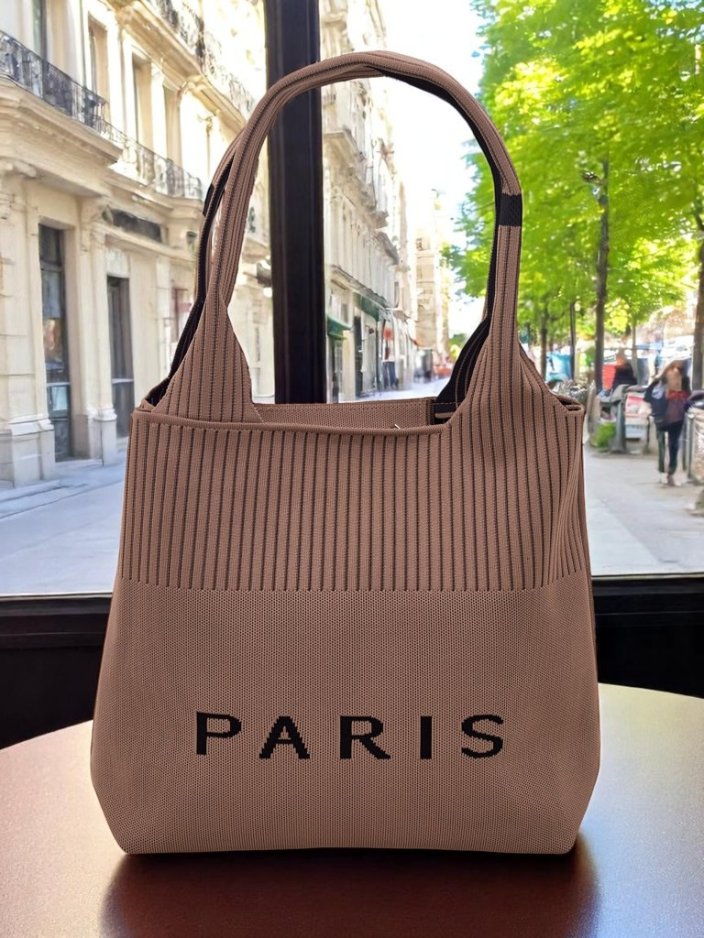 Royalfashion Dámska látková kabelka Parížsky štýl Life